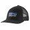 PATAGONIA P-6 Logo Lopro Trucker Hat /noir