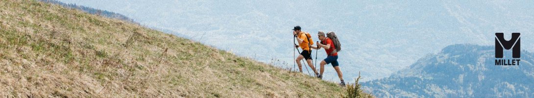 MILLET Veste chaude homme - alpinisme - orange HYBRID NEEDLES